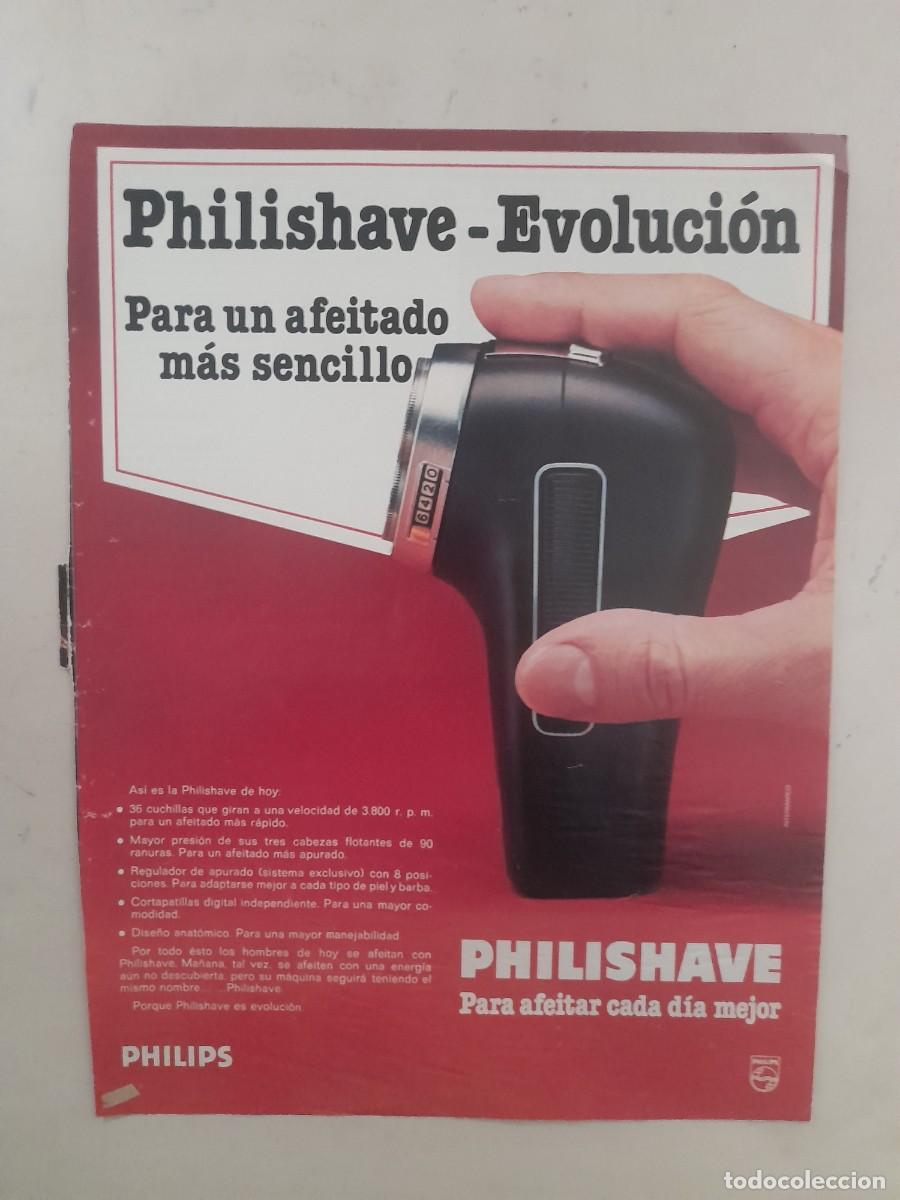 Paper Collecting Others: ANUNCIO PUBLICIDAD MAQUINA DE AFEITAR PHILIPSHAVE PHILIPS HOJA DE REVISTA