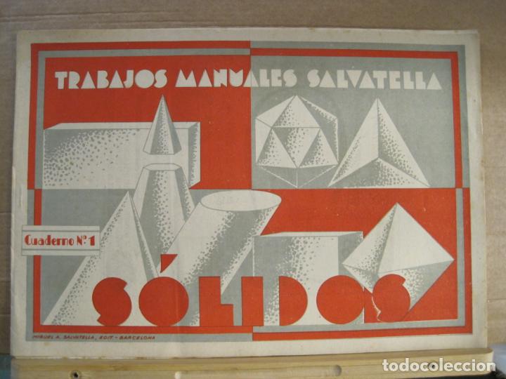 Outros artigos de papel: TRABAJOS MANUALES SALVATELLA-SOLIDOS-CUADERNO N&ordm; 1-VER FOTOS-(V-24.076)