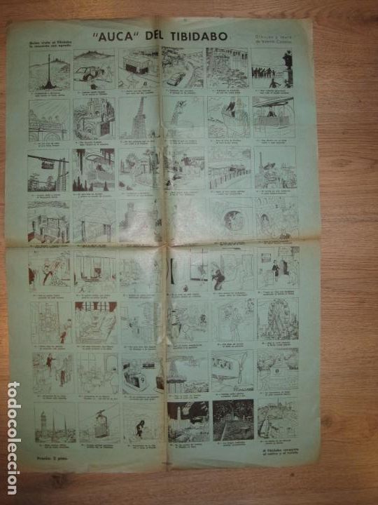 Outros artigos de papel: AUCA DEL TIBIDABO-BARCELONA-AUCA ANTIGUA-VER FOTOS-(K-9629)