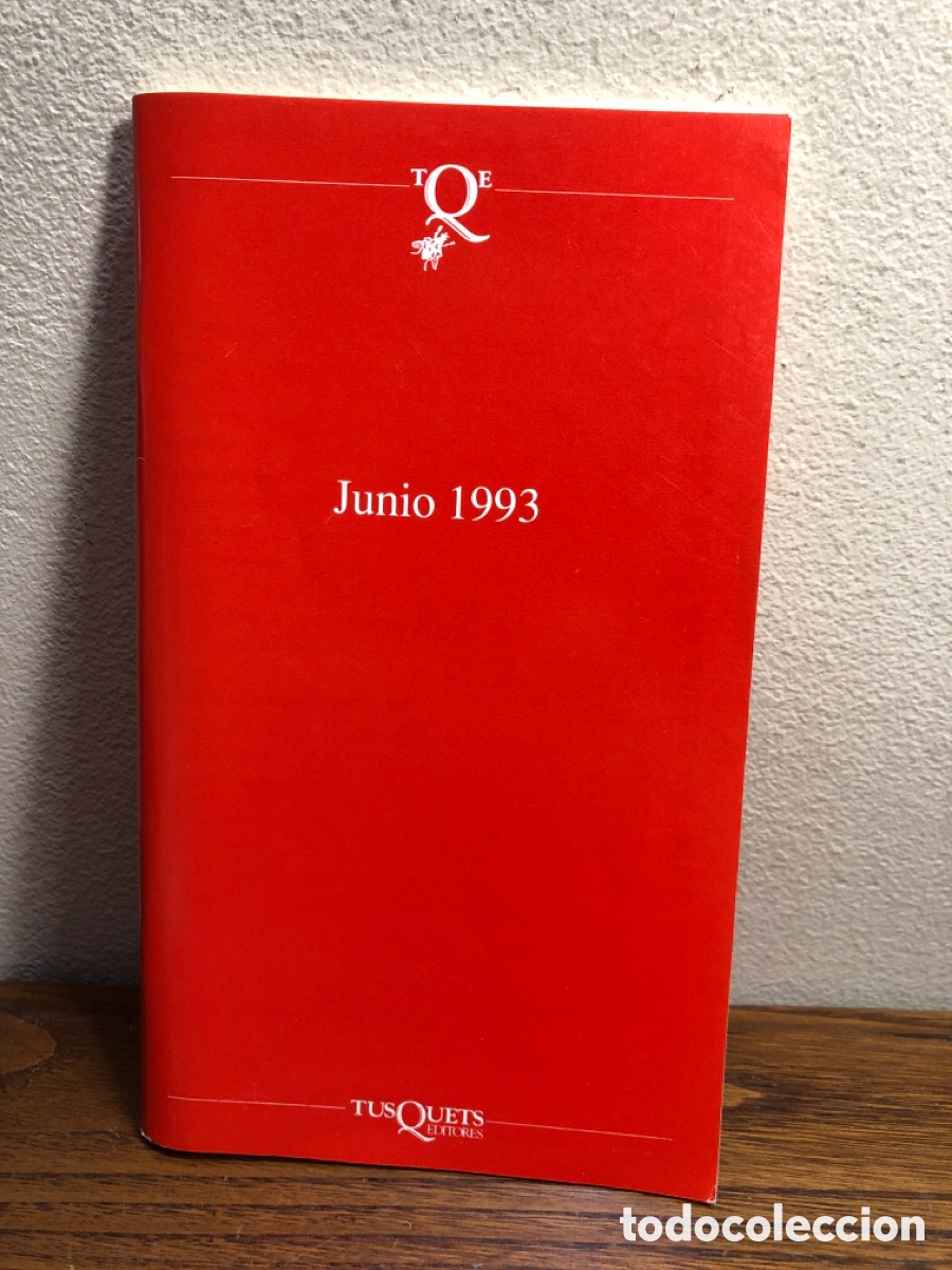 Otros Art&iacute;culos de Coleccionismo en Papel: CAT&Aacute;LOGO DE OBRAS Y AUTORES TUSQUETS EDITORES JUNIO 1993