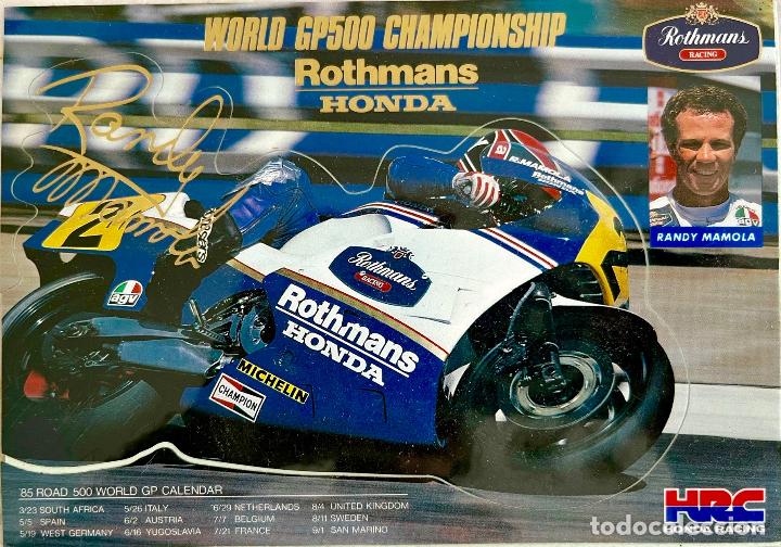 Otros Art&iacute;culos de Coleccionismo en Papel: FOTOGRAF&Iacute;A ROTHMANS HONDA, GP 500. PROCEDENTE DE ARCHIVO DE FOT&Oacute;GRAFO