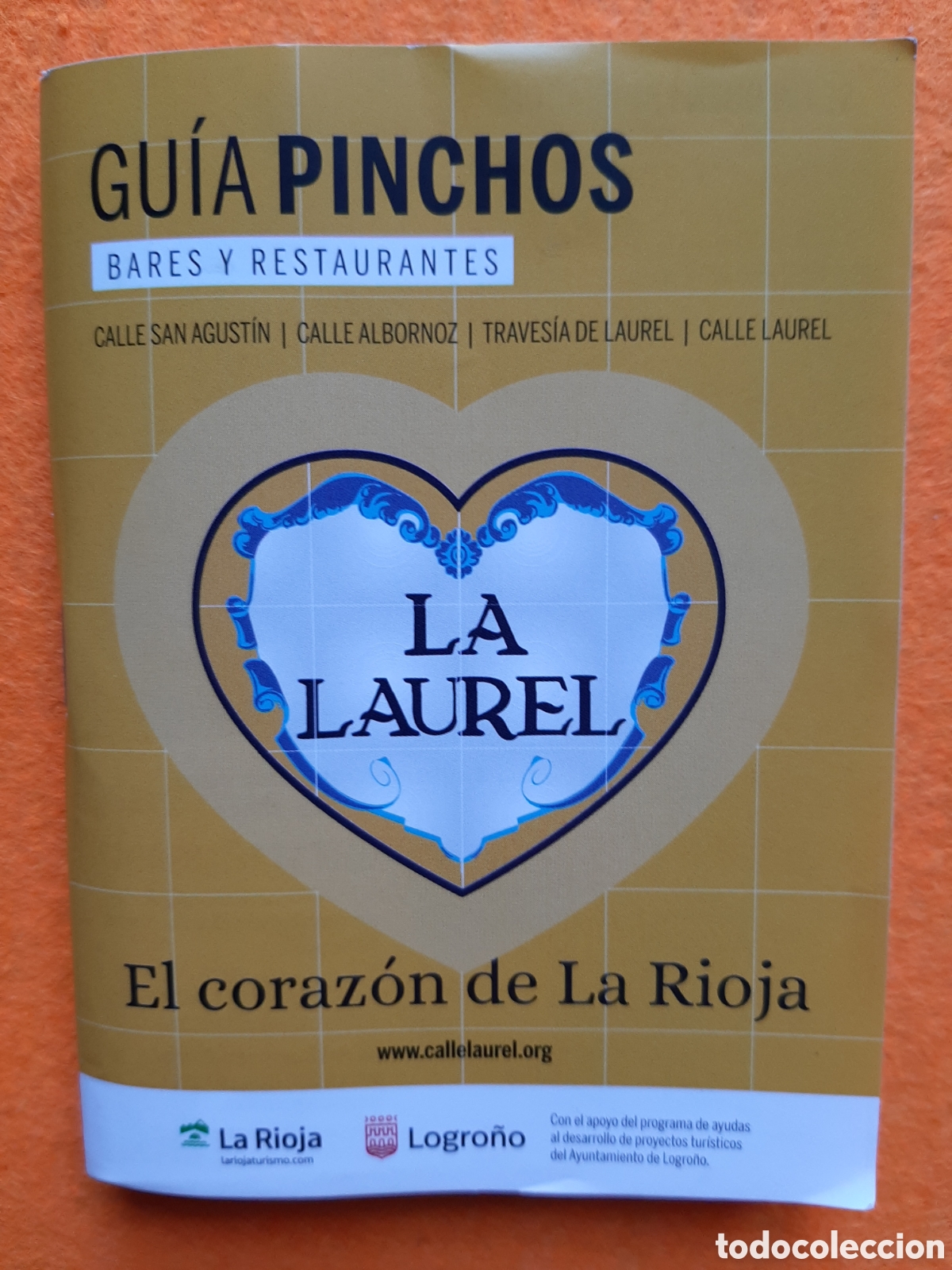 Otros art&iacute;culos de coleccionismo en papel: Guia pinchos bares y restaurantes , La Laurel , Logro&ntilde;o . La rioja. 2023