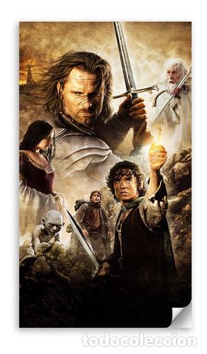 Otros art&iacute;culos de coleccionismo en papel: poster de senor de los anillos 90x50cm peli3601