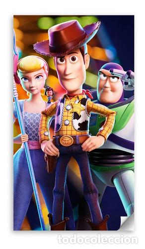 Otros art&iacute;culos de coleccionismo en papel: poster de toy story 4 90x50cm peli3858