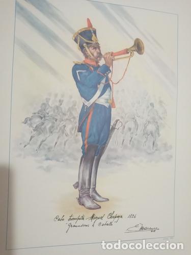Otros Art&iacute;culos de Coleccionismo en Papel: lamina marenco cabo trompeta miguel chepoya 1826 1967
