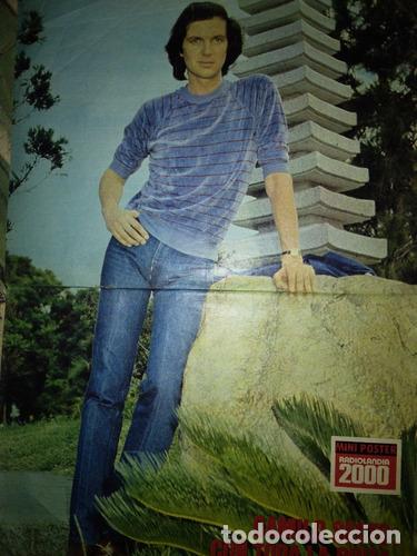 Otros art&iacute;culos de coleccionismo en papel: poster de radiolandia 2000 camilo sesto ano 1981