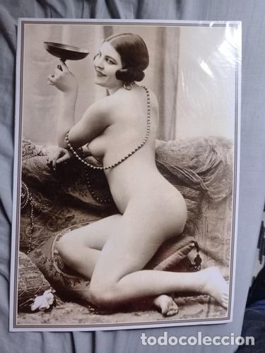 Otros Art&iacute;culos de Coleccionismo en Papel: poster mujer art nouveau erotica