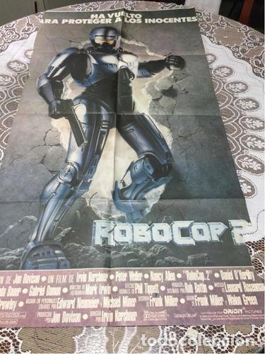 Otros Art&iacute;culos de Coleccionismo en Papel: poster robocop original peter weller recortado