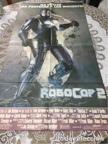 Otros Art&iacute;culos de Coleccionismo en Papel: poster 4 robocop original peter weller otro recortado