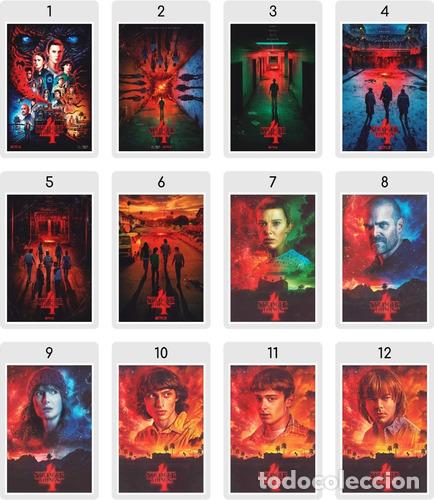 Otros Art&iacute;culos de Coleccionismo en Papel: 3 posters stranger things 4 eleven 32 x 47cm laminas calidad