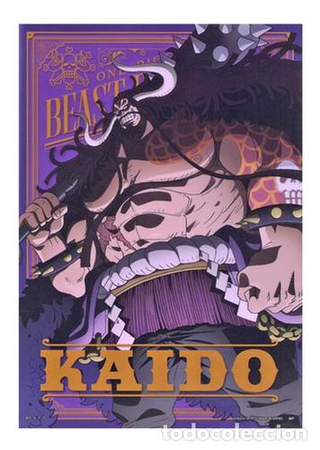 Otros Art&iacute;culos de Coleccionismo en Papel: poster acetato one piece wano kuni kaido bandai ichiban kuji