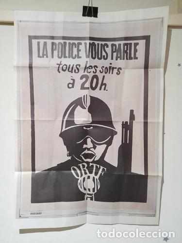 Otros Art&iacute;culos de Coleccionismo en Papel: cartel de protesta francesa revolucion impresa