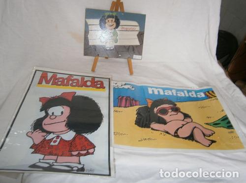 Otros Art&iacute;culos de Coleccionismo en Papel: 2 poster de mafalda mas 1 atril