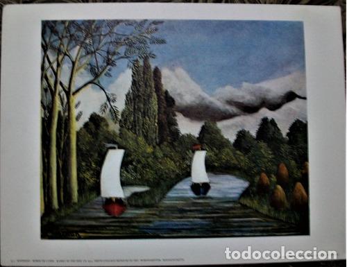Otros Art&iacute;culos de Coleccionismo en Papel: rousseau lamina bords de loise 24 x 30 publicada en paris