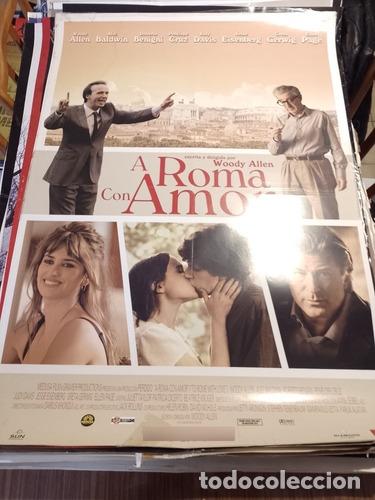 Otros Art&iacute;culos de Coleccionismo en Papel: a roma con amor woody allen poster la plata