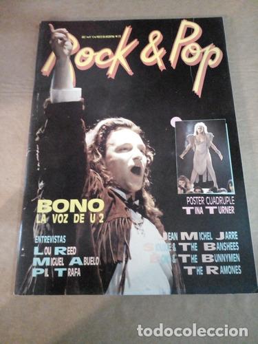 Otros art&iacute;culos de coleccionismo en papel: rock pop n 10 tapa bono poster tina turner excelente estad