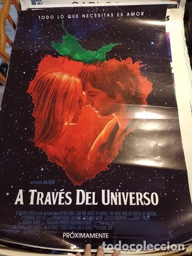 Otros art&iacute;culos de coleccionismo en papel: a traves del universo the beatles jim sturgess poster lp