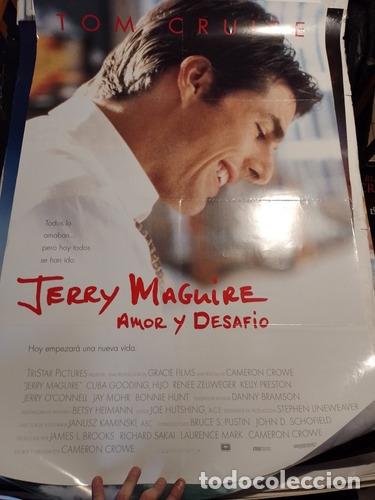 Otros Art&iacute;culos de Coleccionismo en Papel: jerry maguire tom cruise poster la plata