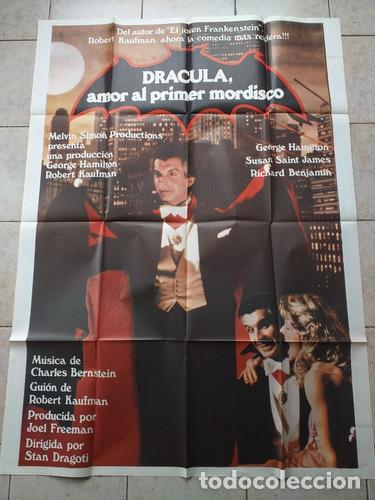 Otros Art&iacute;culos de Coleccionismo en Papel: poster afiche cine doble dracula amor al primer