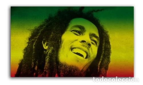 Otros Art&iacute;culos de Coleccionismo en Papel: poster banner bob marley 70 x 40 cm autoadhesivo disenos