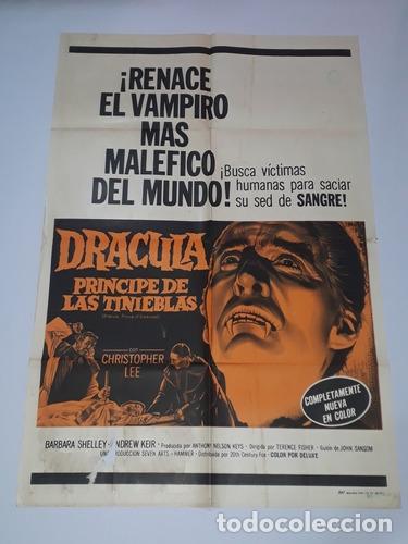 Otros Art&iacute;culos de Coleccionismo en Papel: dracula principe de las tinieblas afiche cine clee mm38