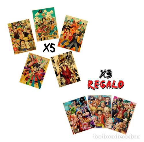 Otros Art&iacute;culos de Coleccionismo en Papel: poster one piece luffy mugiwaras wanted personajes regalo