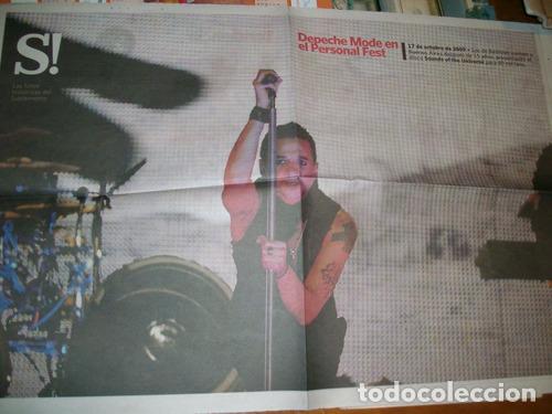 Otros Art&iacute;culos de Coleccionismo en Papel: depech mode personal fest buenos aires 2009 si