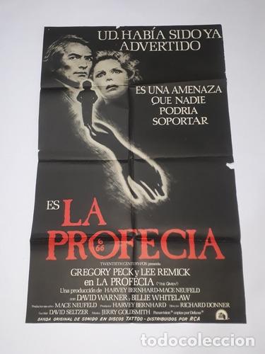 Otros Art&iacute;culos de Coleccionismo en Papel: la profecia afiche cine original gregory peck jj37