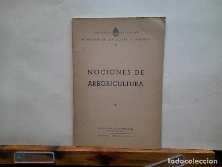 Collectionnisme Papier divers: NOCIONES DE ARBORICULTURA. BUENOS AIRES 1951.