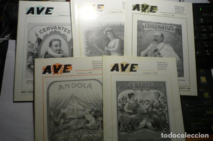 Otros art&iacute;culos de coleccionismo en papel: ,coleccion revistas ave asoc.vitolfilica -a&ntilde;o 1983