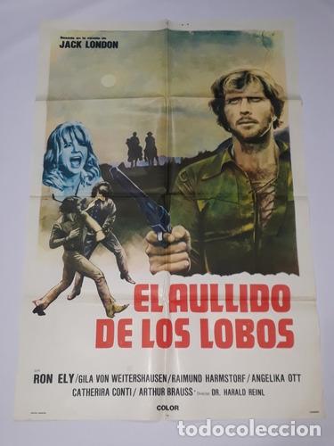 Otros art&iacute;culos de coleccionismo en papel: el aullido de los lobos afiche cine jack london yy28