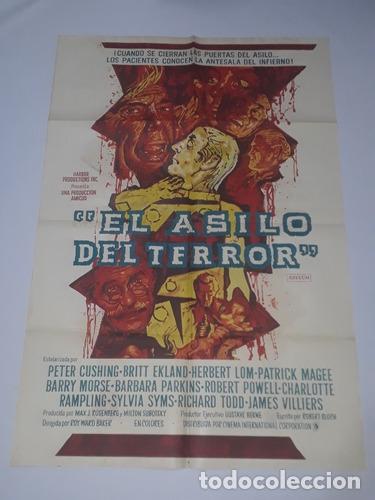 Otros Art&iacute;culos de Coleccionismo en Papel: el asilondel terror afiche cine peter cushing kk8