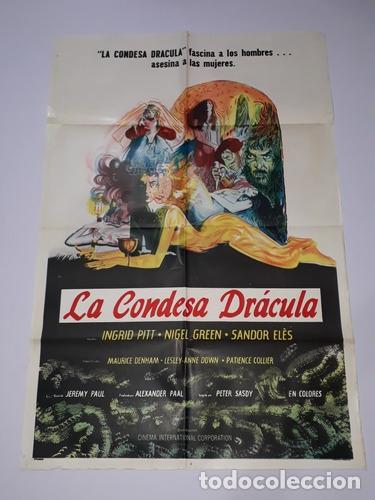 Otros Art&iacute;culos de Coleccionismo en Papel: la condesa dracula afiche cine original ipitt ngreen ss15
