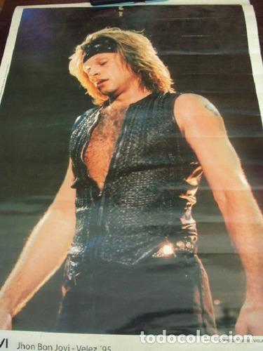 Otros art&iacute;culos de coleccionismo en papel: poster bon jovi en papel fotografico