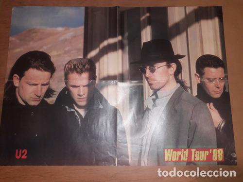 Otros art&iacute;culos de coleccionismo en papel: poster u2 world tour 1988