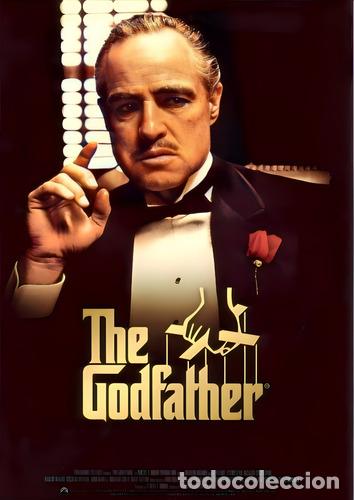 Otros Art&iacute;culos de Coleccionismo en Papel: 19 el padrino poster vinilo autoadhesivo 100x60m
