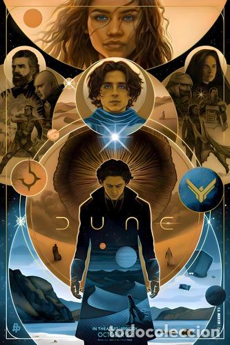 Otros Art&iacute;culos de Coleccionismo en Papel: 119 dune poster vinilo autoadhesivo 100x60m