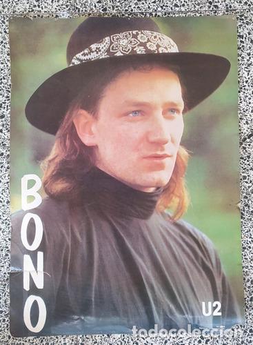 Otros art&iacute;culos de coleccionismo en papel: original poster de bono de u2