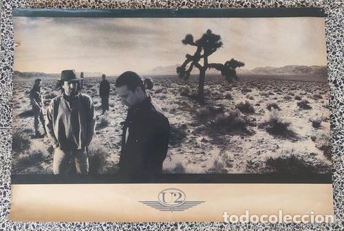 Otros art&iacute;culos de coleccionismo en papel: original poster u2 promocion disco the joshua tree 1987