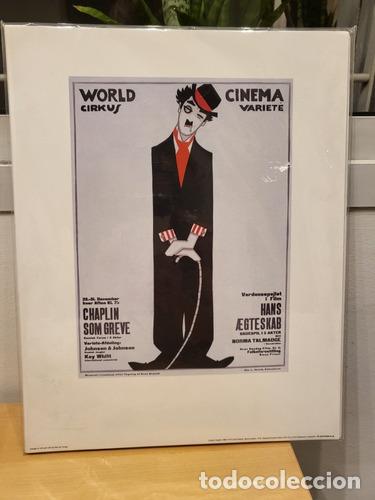 Otros Art&iacute;culos de Coleccionismo en Papel: lamina postet chaplin som greve