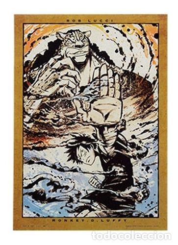 Otros Art&iacute;culos de Coleccionismo en Papel: poster one piece lucci vs luffy bandai ichiban kuji japon