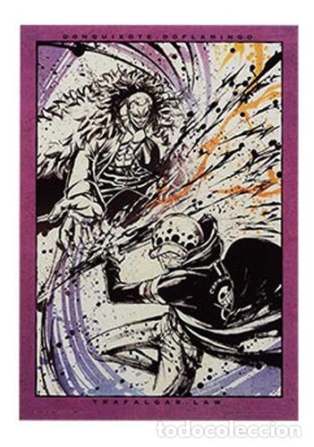 Otros Art&iacute;culos de Coleccionismo en Papel: poster one piece doflamingo vs trafalgar law ichiban kuji