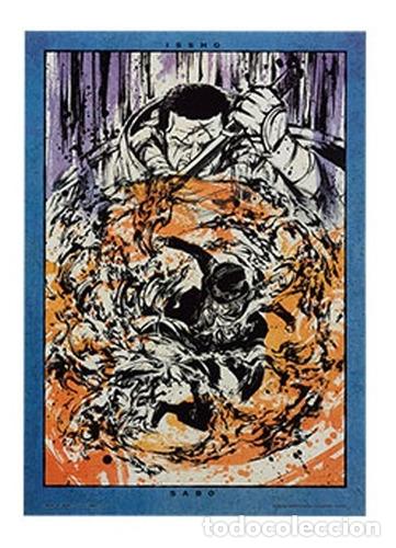 Otros Art&iacute;culos de Coleccionismo en Papel: poster one piece fujitora vs sabo bandai ichiban kuji japon