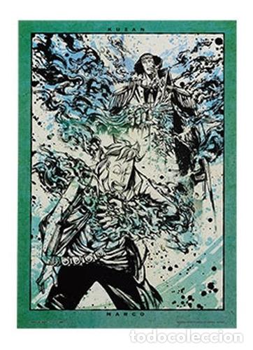 Otros Art&iacute;culos de Coleccionismo en Papel: poster one piece kuzan vs marco bandai ichiban kuji japon