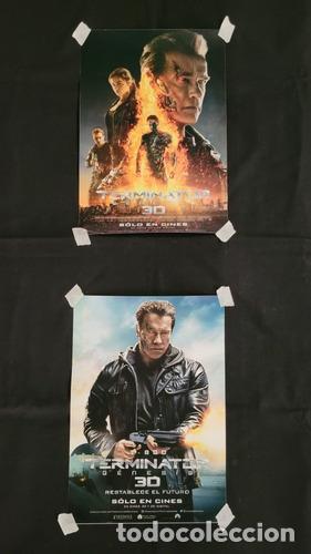 Otros Art&iacute;culos de Coleccionismo en Papel: posters chicos de la pelicula terminator genesis
