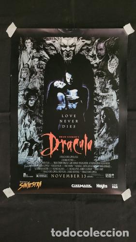 Otros Art&iacute;culos de Coleccionismo en Papel: poster mediano de la pelicula dracula