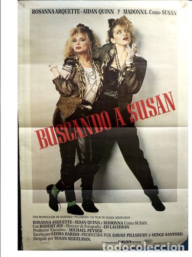 Otros Art&iacute;culos de Coleccionismo en Papel: afiche original pelicula buscando a susan madonna