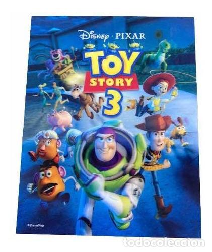 Otros art&iacute;culos de coleccionismo en papel: poster 3d toy story 3 marca disney original