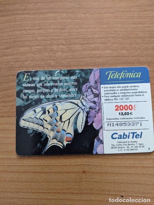 Outros artigos de papel: TARJETA TELEF&Oacute;NICA FAUNA IB&Eacute;RICA