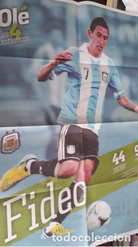 Otros Art&iacute;culos de Coleccionismo en Papel: poster super gigante doble angel di maria